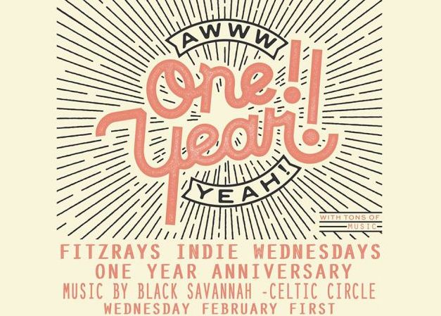 FitzRays Indie Night - 1 Year Anniversary
